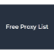 Free Proxy List